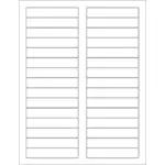 WL-200 address label template vector graphics